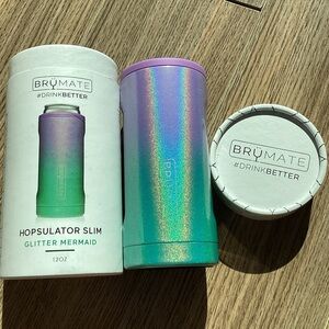 Brümate Hopsulator Slim 12oz Glitter Mermaid – NEW